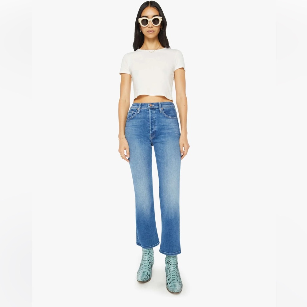MOTHER The Tripper Ankle Fray Sz 29 in Layover, EUC